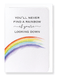 Ezen Designs - Finding a rainbow - Greeting Card - Front