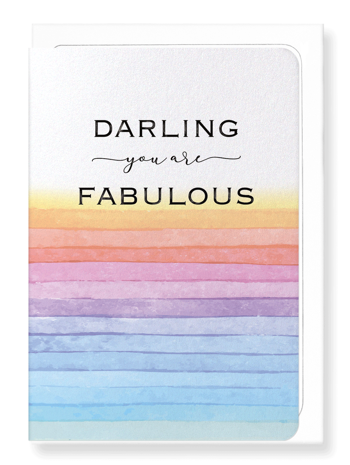 Ezen Designs - Fabulous darling - Greeting Card - Front