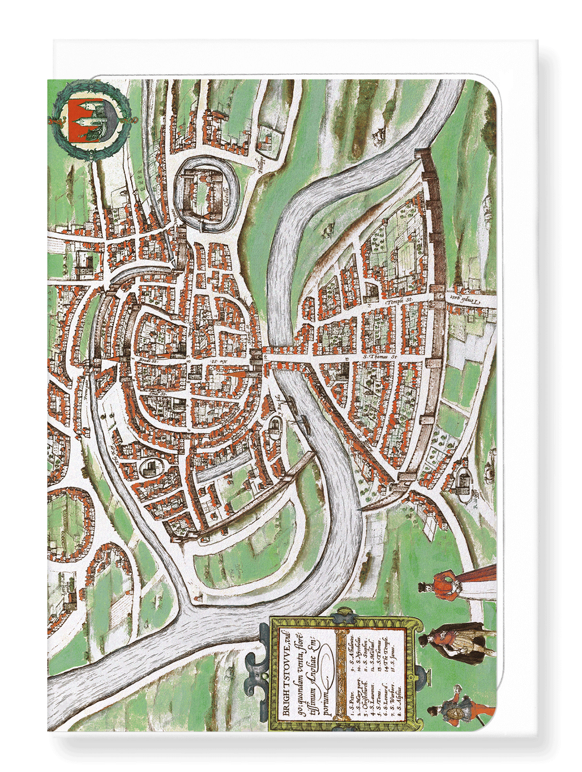 Ezen Designs - Bristol (1568) - Greeting Card - Front