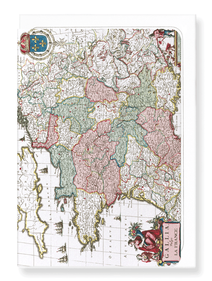 Ezen Designs - France (1665) - Greeting Card - Front