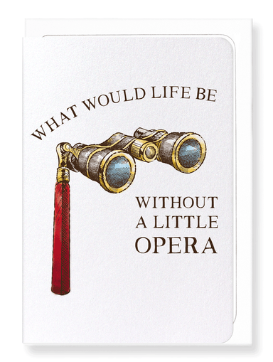 Ezen Designs - Life and opera - Greeting Card - Front
