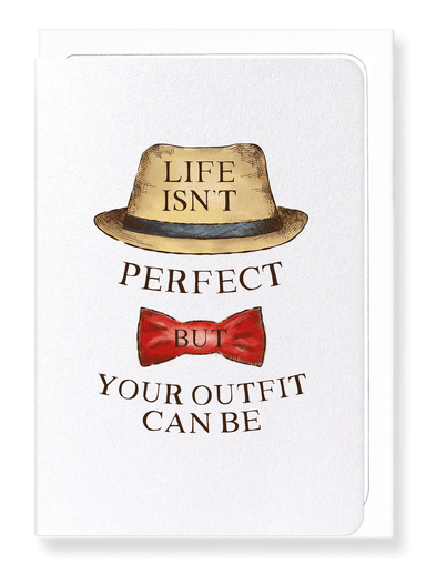 Ezen Designs - Perfect outfit - Greeting Card - Front