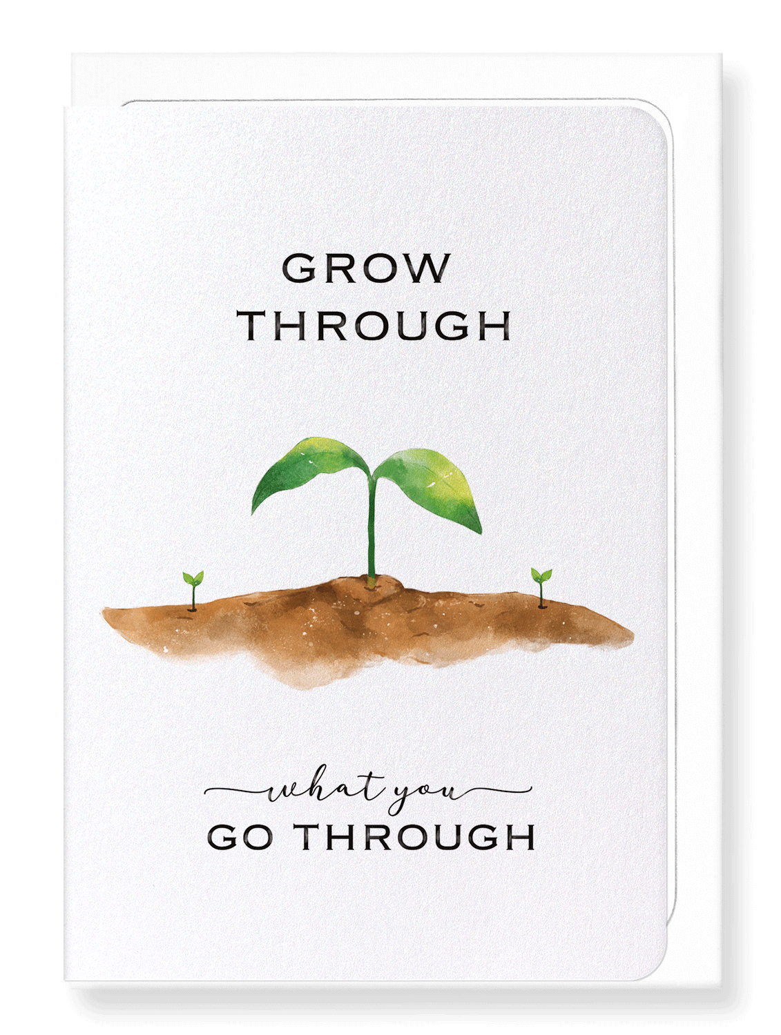 Ezen Designs - What you go through - Greeting Card - Front