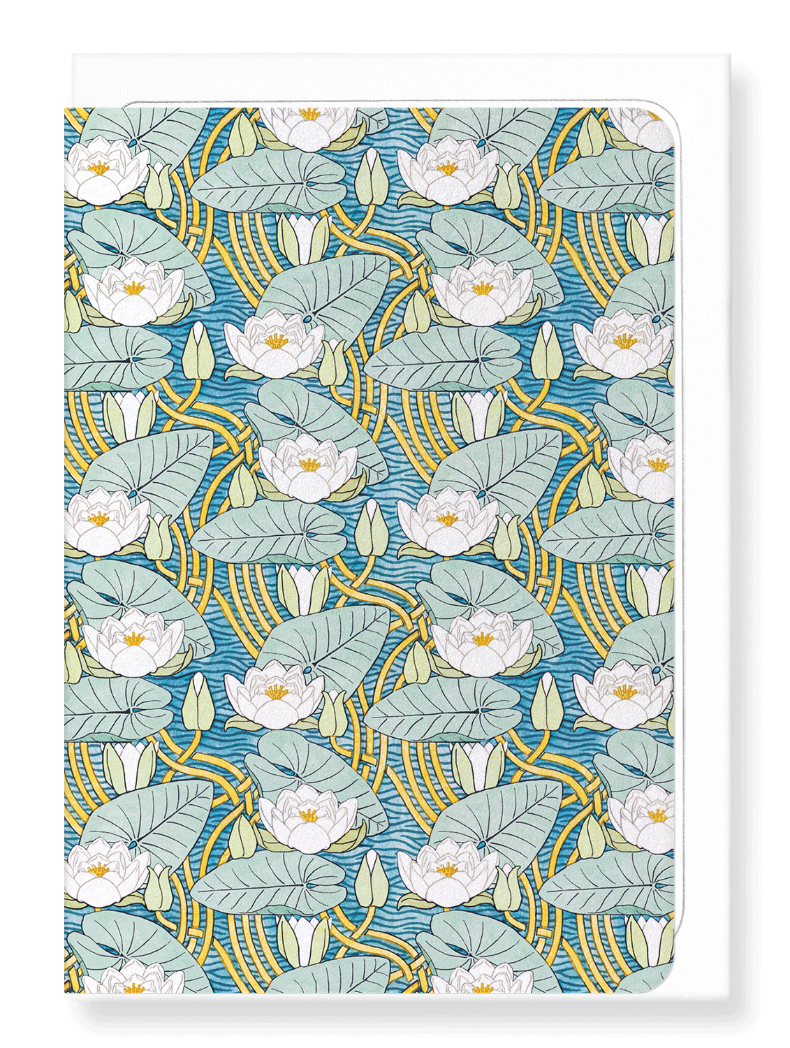 Ezen Designs - Water lily (1896) - Greeting Card - Front