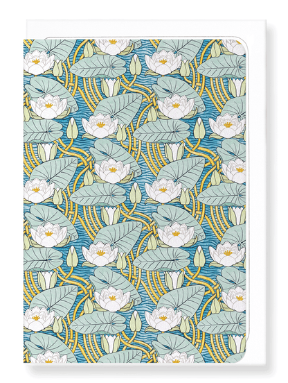 Ezen Designs - Water lily (1896) - Greeting Card - Front