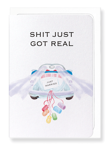 Ezen Designs - Mrs & Mrs for real - Greeting Card - Front