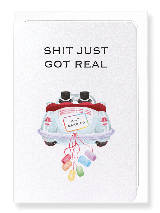 Ezen Designs - Mr & Mr for real - Greeting Card - Front
