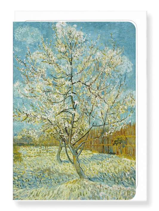 Ezen Designs - The pink peach tree (1888) - Greeting Card - Front