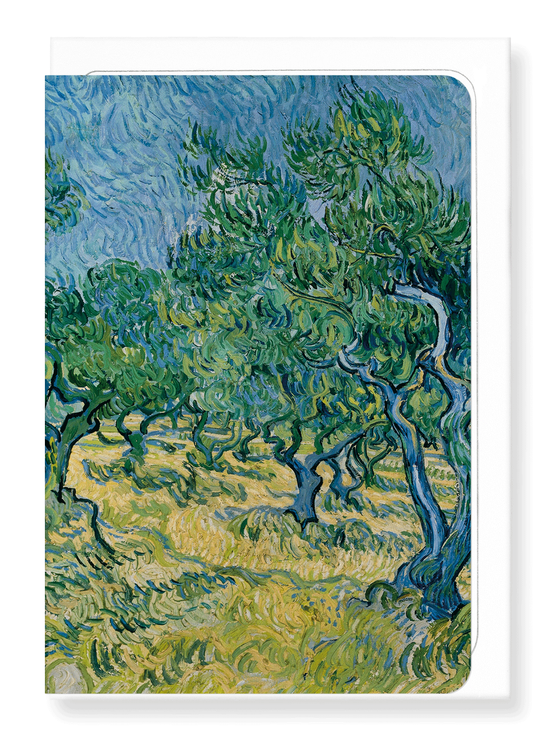 Ezen Designs - Olive grove (1889) - Greeting Card - Front