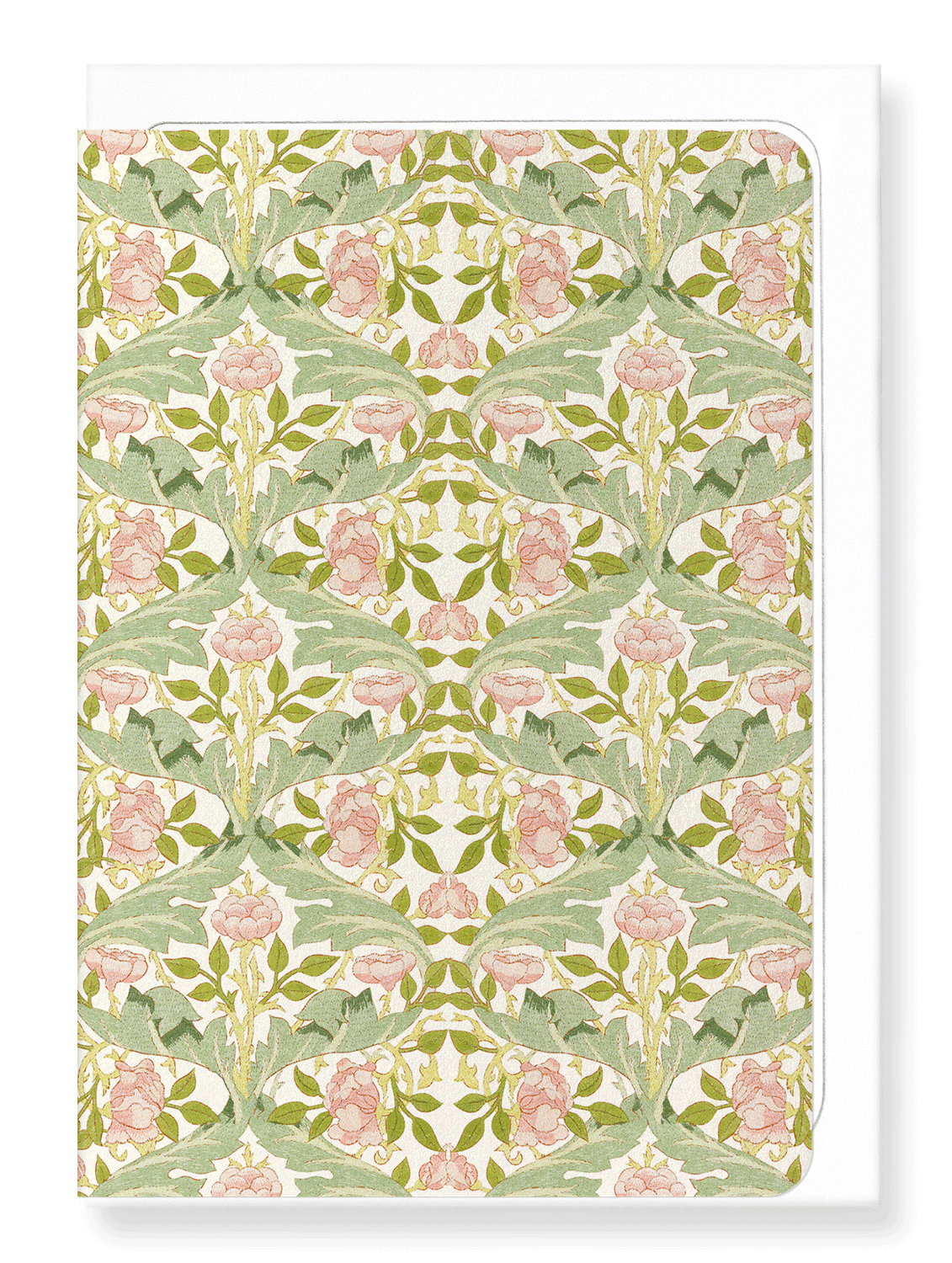Ezen Designs - Rose bush (c.1890) - Greeting Card - Front