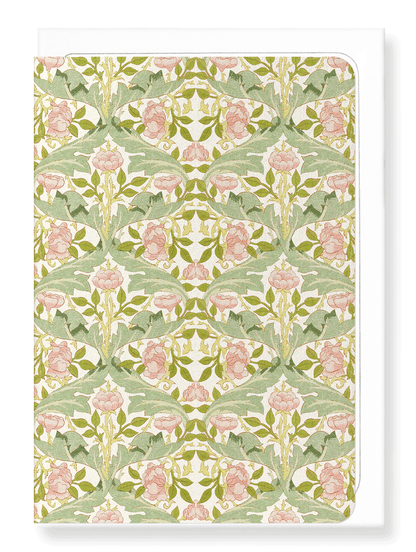 Ezen Designs - Rose bush (c.1890) - Greeting Card - Front