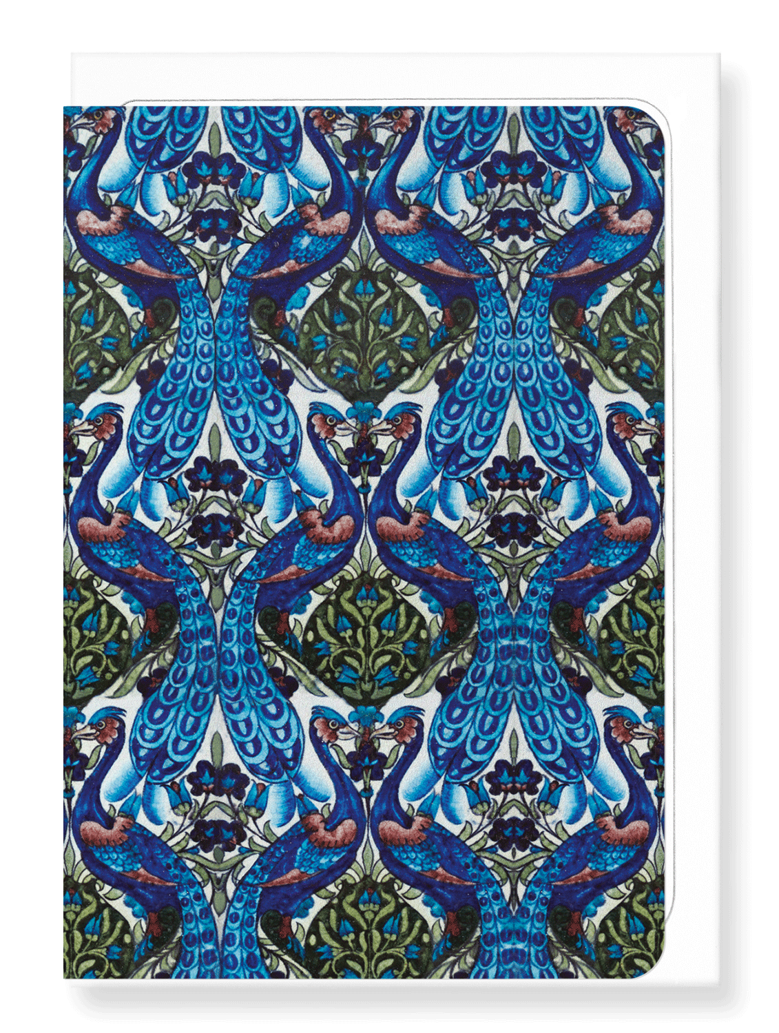 Ezen Designs - Peacocks (c.1890) - Greeting Card - Front