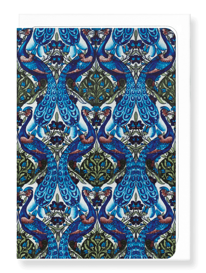 Ezen Designs - Peacocks (c.1890) - Greeting Card - Front