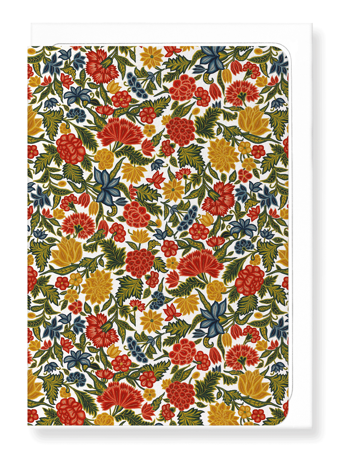 Ezen Designs - Flower design (18th c.) - Greeting Card - Front