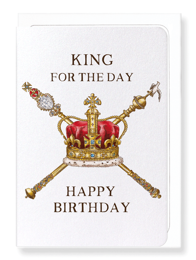 Ezen Designs - King for the day - Greeting Card - Front