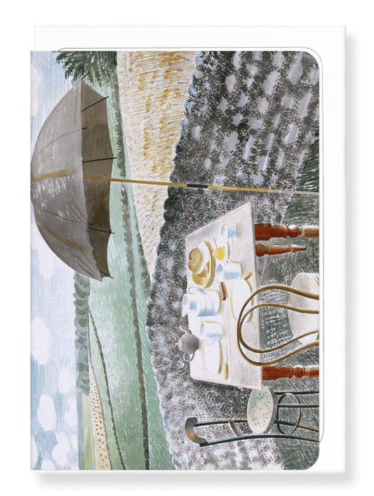 Ezen Designs - Tea at Furlongs (1939) - Greeting Card - Front