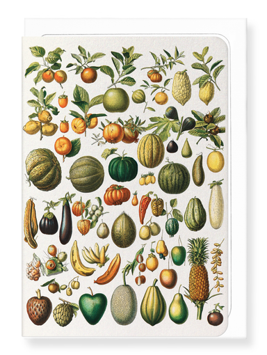 Ezen Designs - Fruits (1898) - Greeting Card - Front