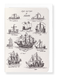 Ezen Designs - Sea Pictures Drawn with Pen and Pencil (1882) - Greeting Card - Front