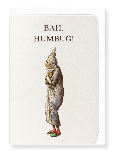 Ezen Designs - Scrooge Bah Humbug (1843) - Greeting Card - Front