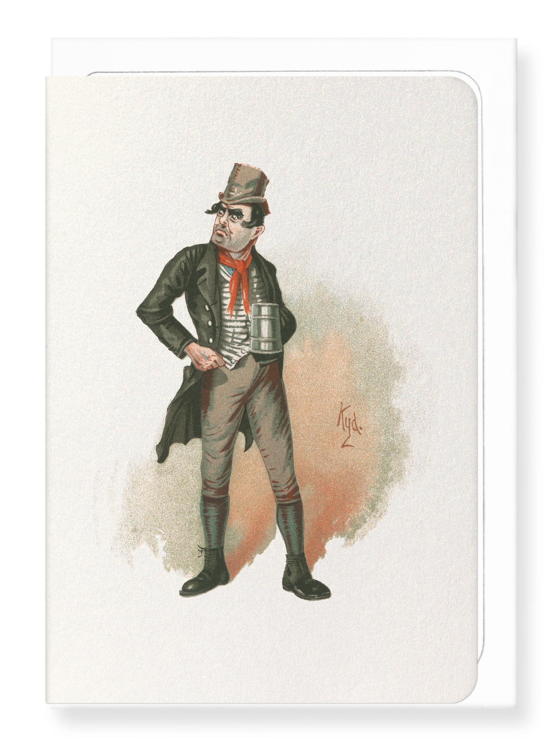 Ezen Designs - Bill Sikes (1889) - Greeting Card - Front