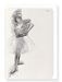 Ezen Designs - Dancer with a Fan (c.1880) - Greeting Card - Front
