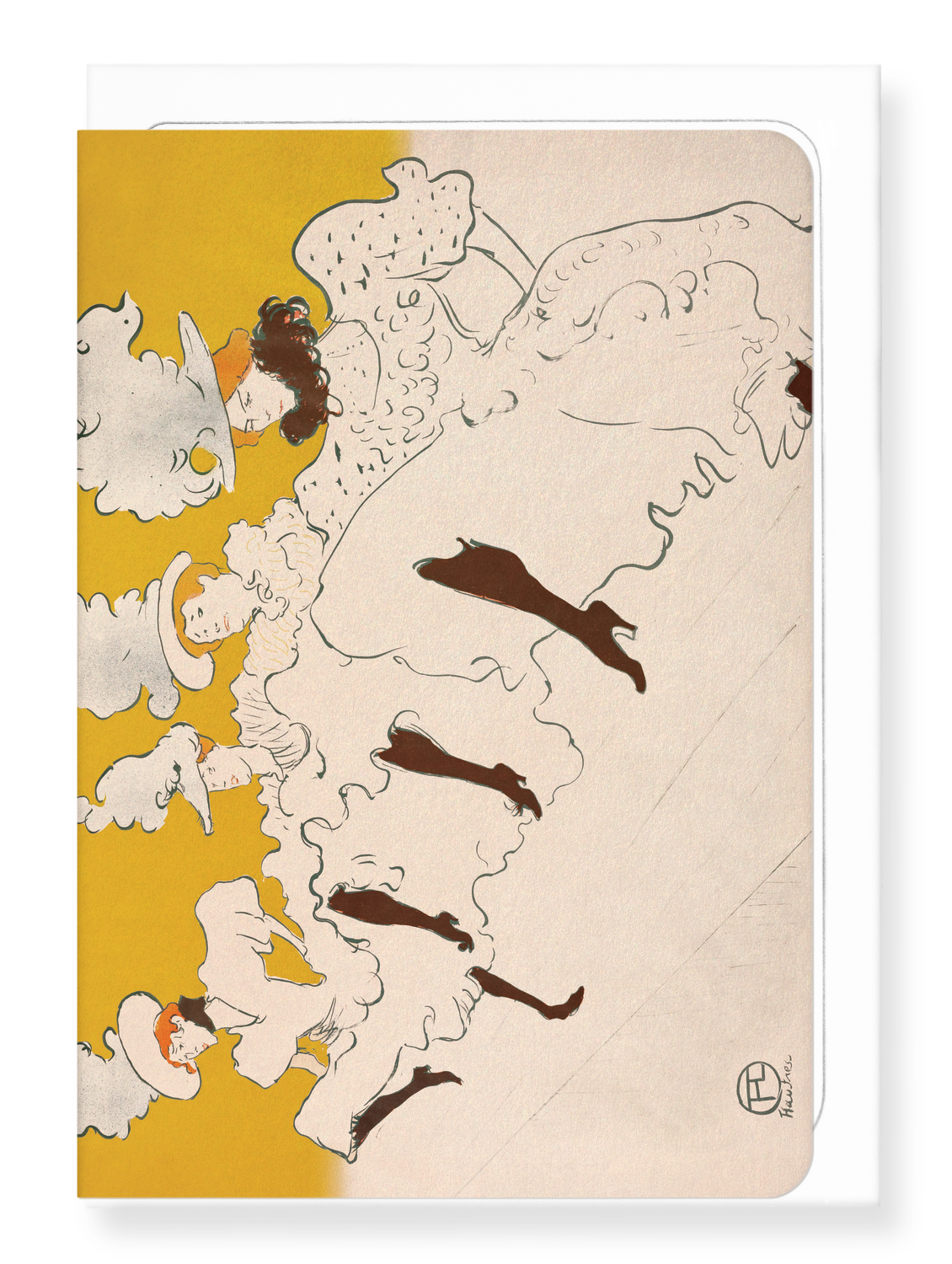 Ezen Designs - Mademoiselle Eglantine’s Troupe (1896) - Greeting Card - Front