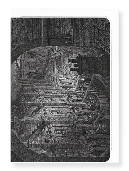 Ezen Designs - Over London - by Rail (1873) - Greeting Card - Front