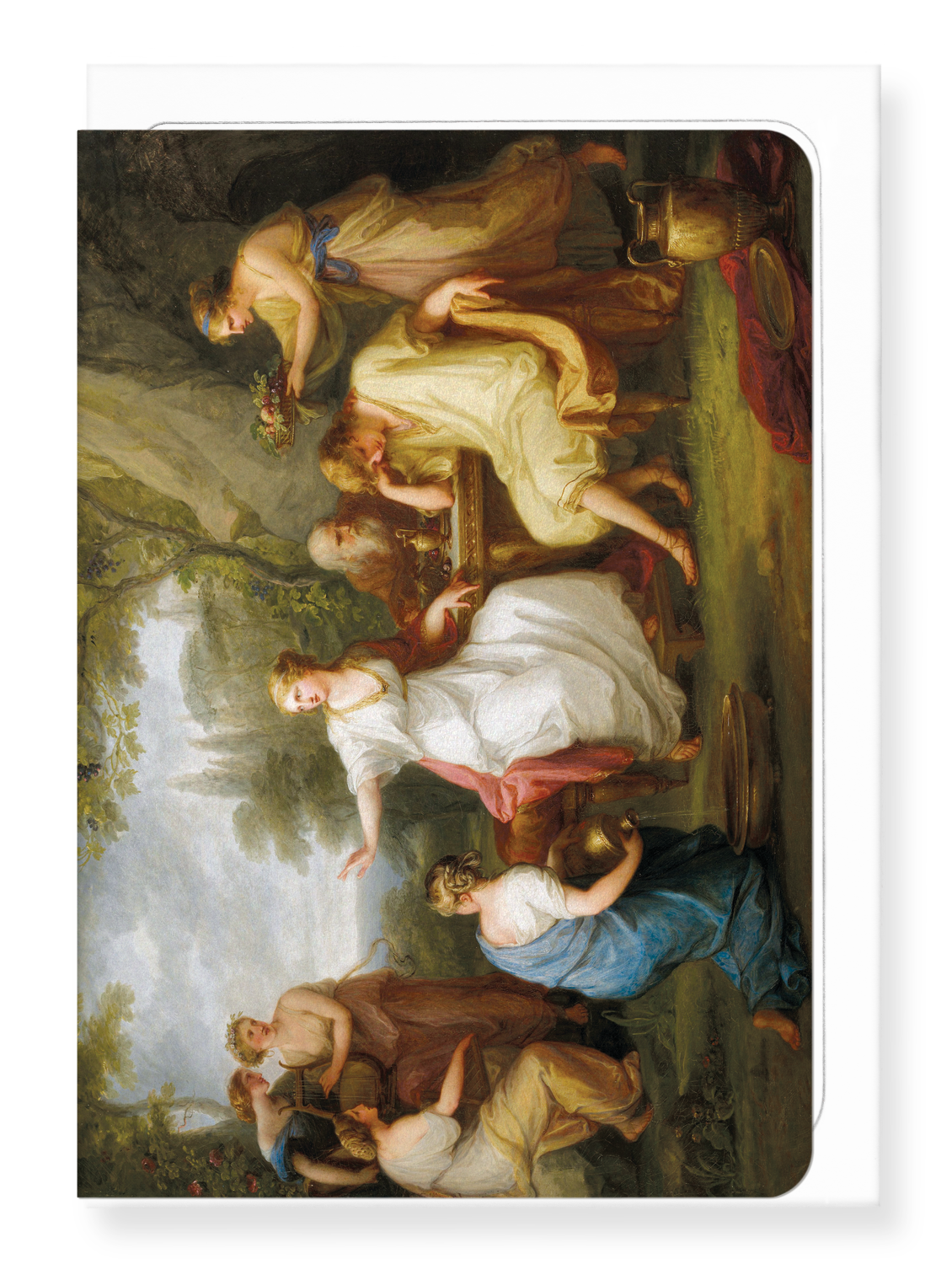 Ezen Designs - The Sorrow of Telemachus (1783) - Greeting Card - Front