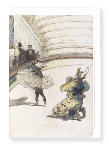 Ezen Designs - At the Circus: The Encore (1899) - Greeting Card - Front