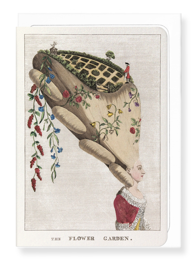 Ezen Designs - FLOWER GARDEN (1777) - Greeting Card - Front