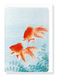 Ezen Designs - Couple of goldfish - Greeting Card - Front
