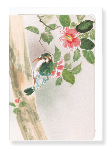 Ezen Designs - Woodpecker (c.1890) - Greeting Card - Front