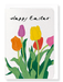 Ezen Designs - Easter tulip - Greeting Card - Front
