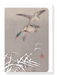 Ezen Designs - Two Mallards Ducks in Flight - Greeting Card - Front
