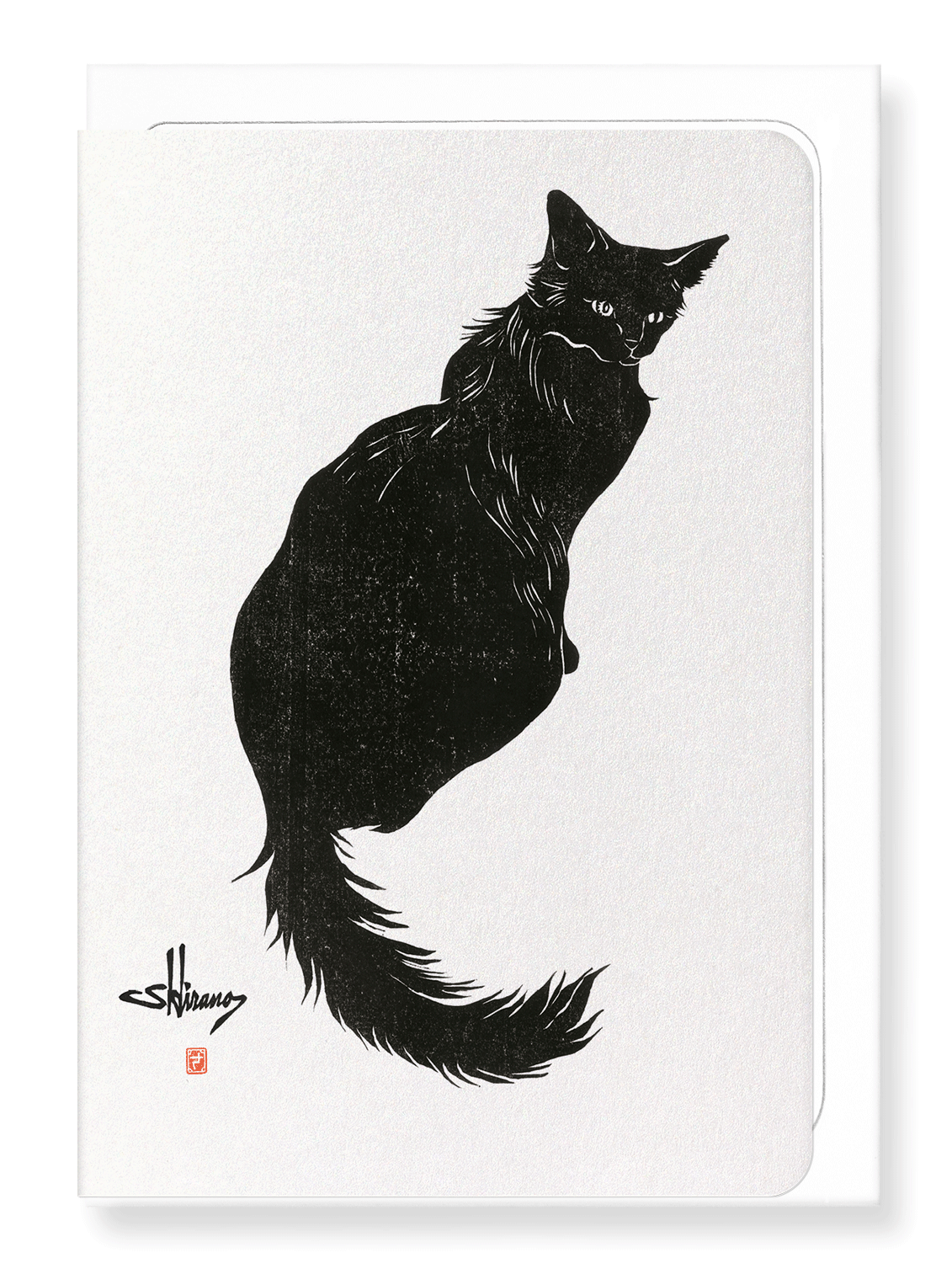 Ezen Designs - Cat no.12 - Greeting Card - Front