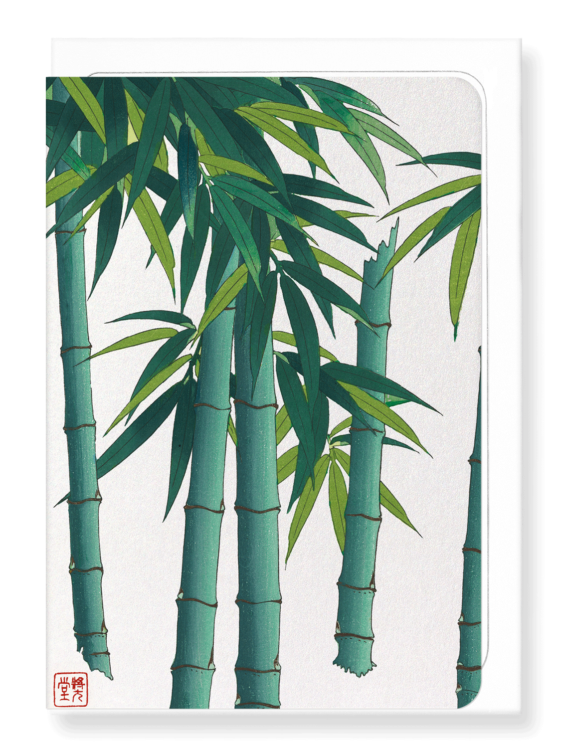 Ezen Designs - Bamboo no.3 - Greeting Card - Front