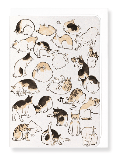 Ezen Designs - Cats (c. 1890) - Greeting Card - Front