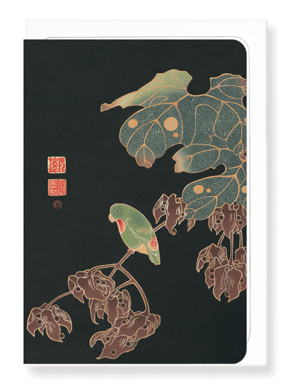 Ezen Designs - Paroquet (c.1900) - Greeting Card - Front