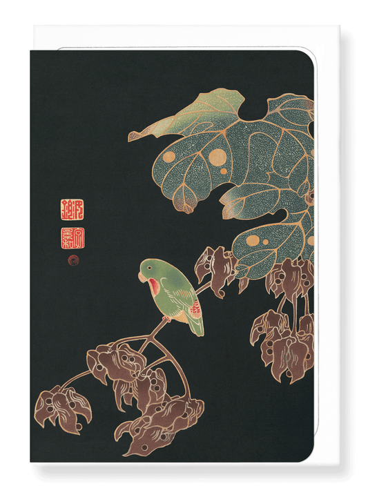 Ezen Designs - Paroquet (c.1900) - Greeting Card - Front