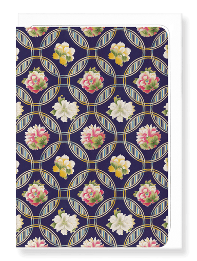 Ezen Designs - Circular floral pattern (c.1920) - Greeting Card - Front
