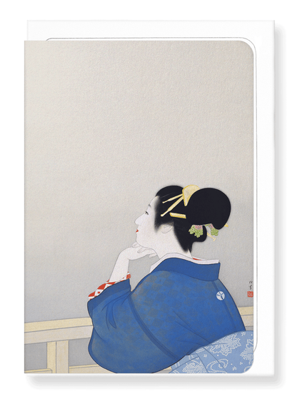 Ezen Designs - Waiting for the moon to rise (1944) - Greeting Card - Front