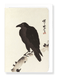 Ezen Designs - Crow (c.1868) - Greeting Card - Front