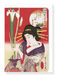 Ezen Designs - Beauty Arranging Iris (1870) - Greeting Card - Front