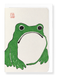 Ezen Designs - Green Frog - Greeting Card - Front