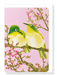 Ezen Designs - Warbling white-eye with Plum blossoms (c.1930) - Greeting Card - Front