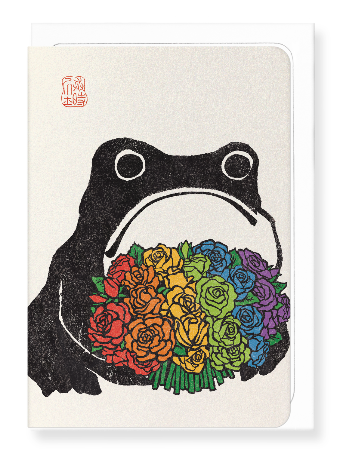 Ezen Designs - LGBTQ+ Fab Ezen Frog - Greeting Card - Front