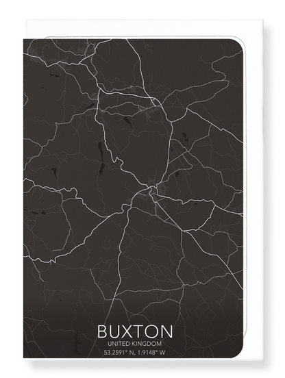 BUXTON FULL MAP: Map Full Greeting Card