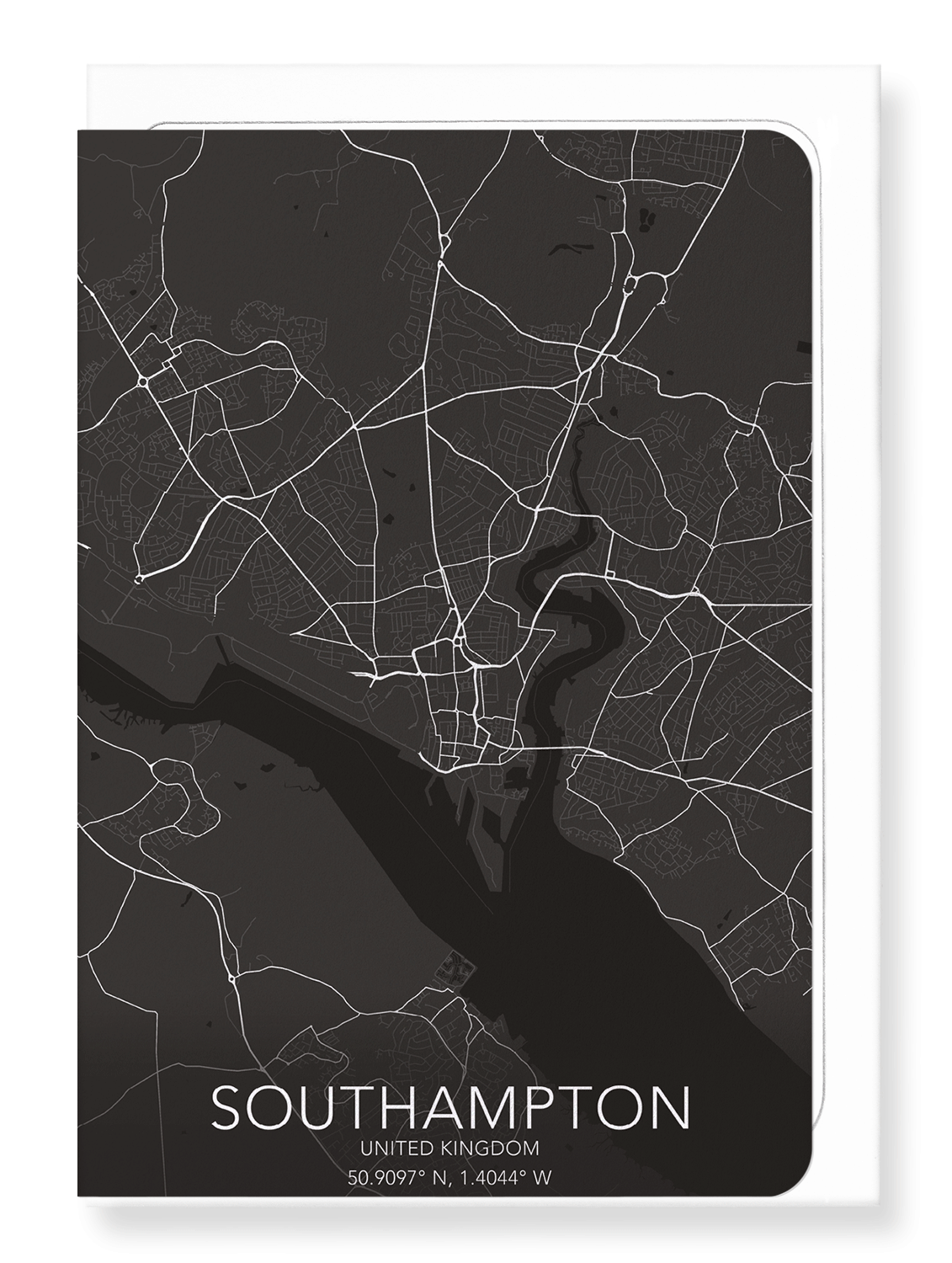 SOUTHAMPTON FULL MAP: 8xCards