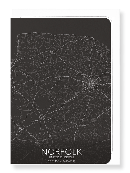 NORFOLK FULL MAP: 8xCards