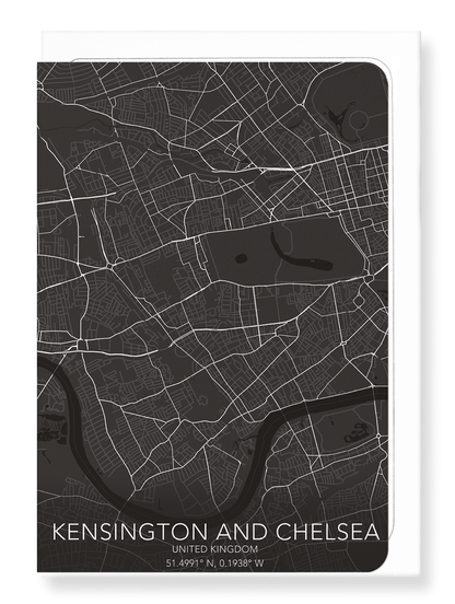 KENSINGTON AND CHELSEA FULL MAP: 8xCards